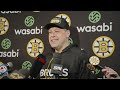 Sturm speaks with the media ahead of matchup vs TOR