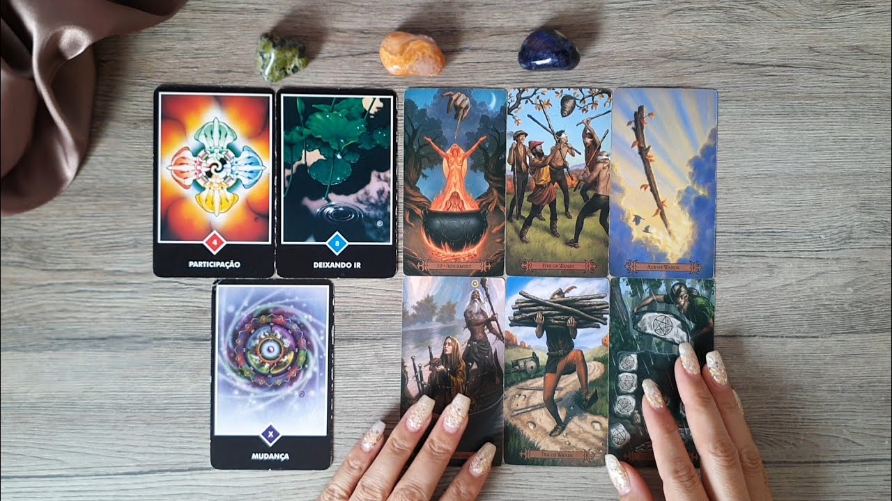 🔴 ENERGIA PRA SEMANA, MENTE E CORAÇÃO DELE(A) | Tarot Responde - YouTube