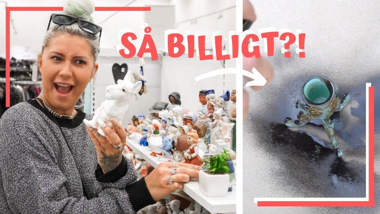 GÖR OM OCH INREDER BARA MED SECONDHAND!! (satisfying)