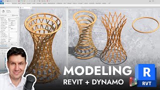 Spiral Tower - Modeling [Revit + Dynamo]