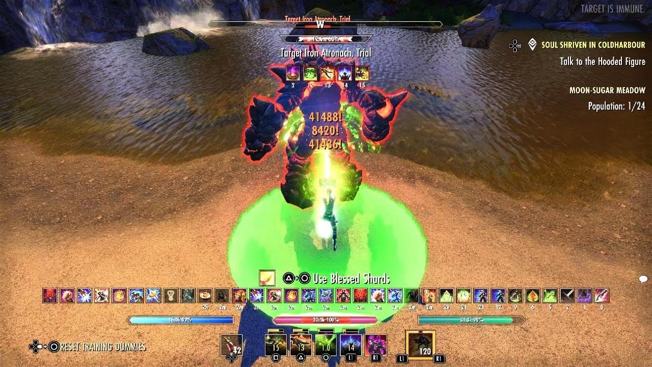 The Elder Scrolls Online Stam Arcanist 102k DPs - YouTube