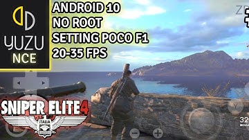 Sniper elite 4 (setting) - Yuzu nce android | part 5