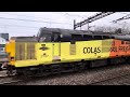 Colas Rail 37057 on Test Train - Newport (South Wales) - 13/02/25