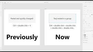 Adobe XD Ctrl + Double-Click Behavior