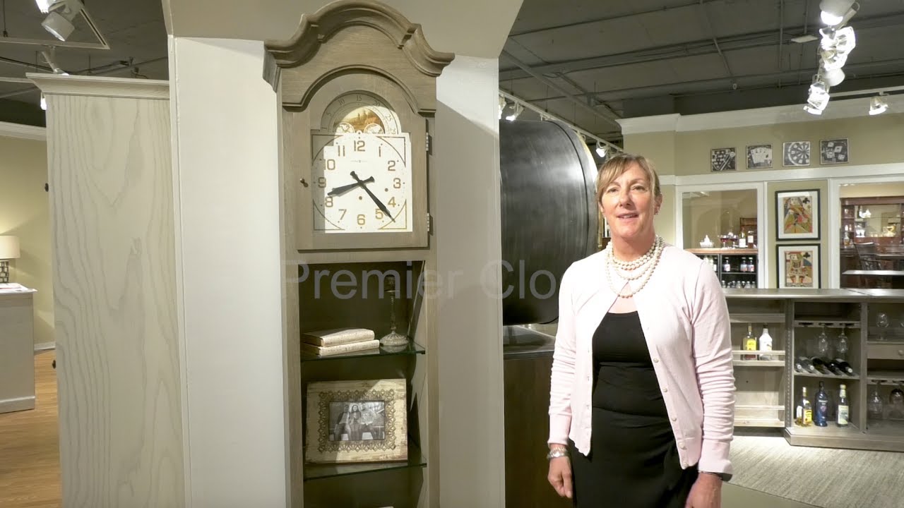 Howard Miller Isadora Curio Grandfather Clock 611300 Video Description at Premier Clocks