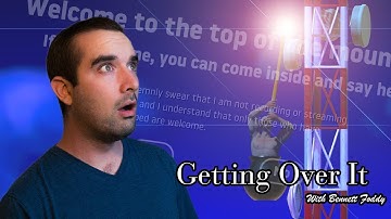 THE TOP OF THE MOUNTAIN! | Getting Over It with Bennett Foddy Ending