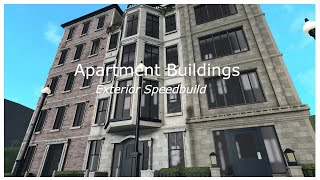 ✧ new york city apartments speedbuild | bloxburg speedbuild ✧