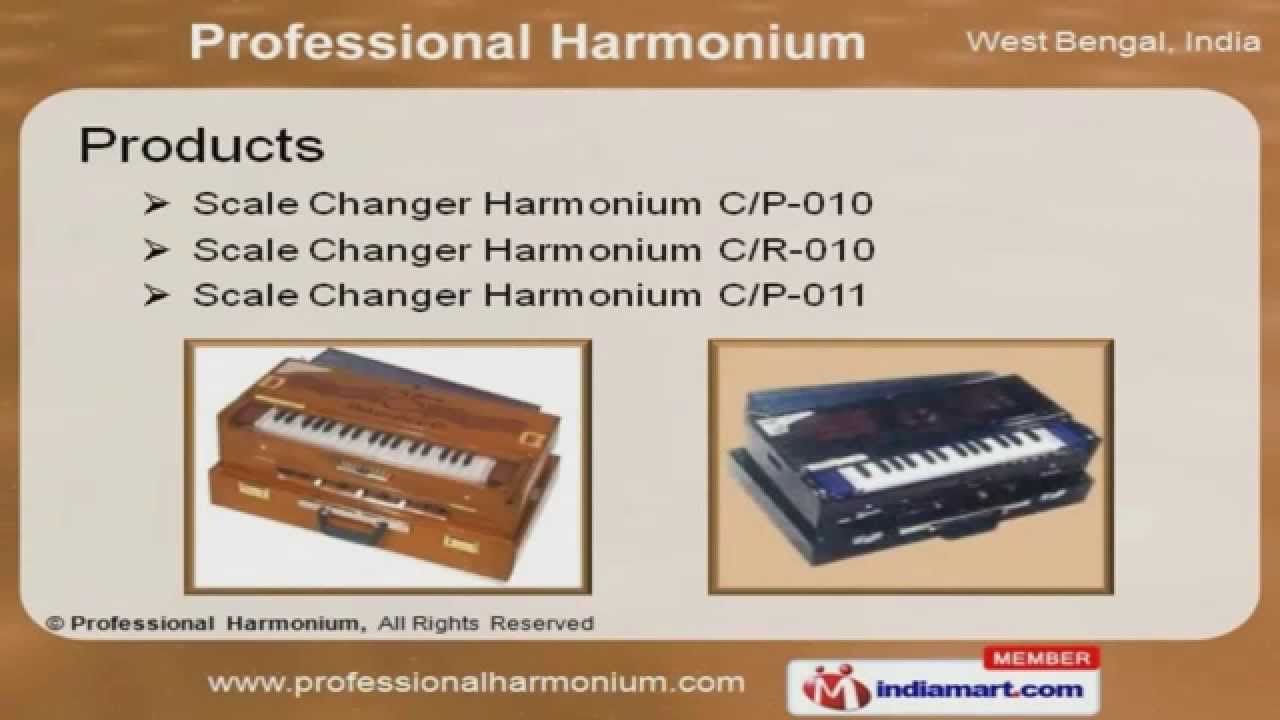 Professional Harmonium by Pakrashi & Co., Kolkata YouTube