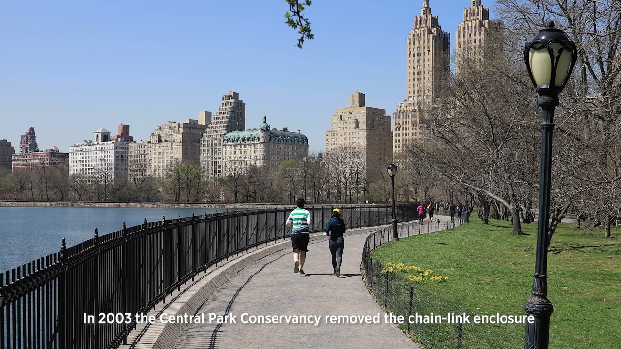 Then & Now: Jacqueline Kennedy Onassis Reservoir in Central Park - YouTube