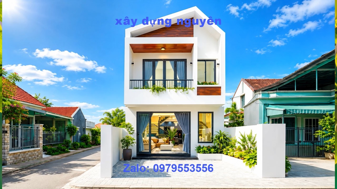 Mẫu Nhà ống 2 Tầng Diện Tích 5x16m Thiết Kế 3 Phòng Ngủ #nha2tang