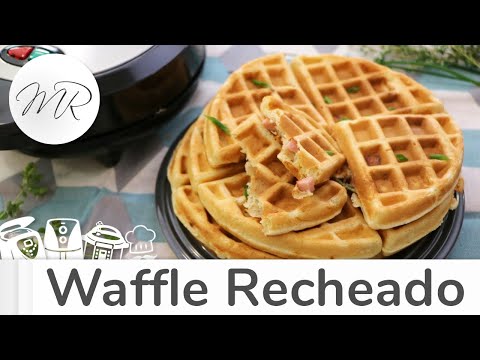 Waffle Salgado Recheado