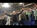 Lazio 1 Celtic 2, fans at full-time