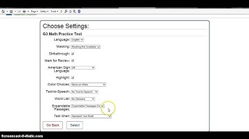 Smarter Balanced Screencast