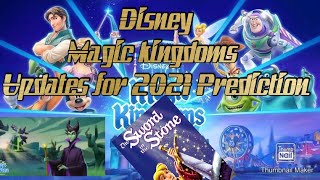 Disney Magic Kingdoms 2021 Updates Perdition