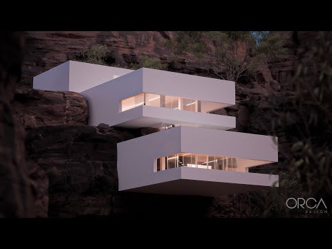 Video: Cliffside Ocean Residence Secara Dramatis Diadaptasi ke Medan Tidak Teratur: Tula House