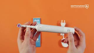 Обзор электрической зубной щетки ORAL-B Vitality 3D White 100 | Ситилинк