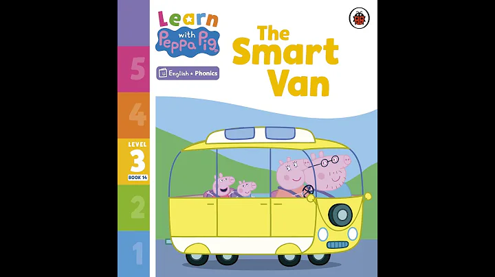 Reading Learn with Peppa pig - The Smart Van book - English and Phonics - Children Story Time