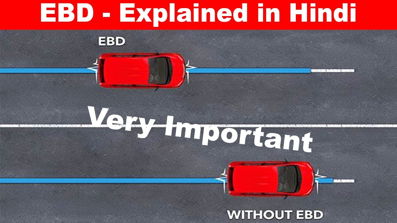 EBD Brake system in car Explained in Hindi 🔥Aayush ssm YouTube