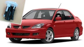 How to open and clean Mitsubishi Lancer Fuel Filter at home with common tools