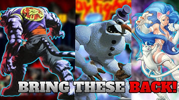 These 3 Fighting Games Need A Revival!