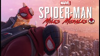 AJR - Ordinaryish People feat. Blue Man Group | Spider-man Miles Morales PS5 (Web Swinging/Combat)