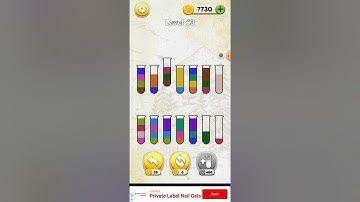 Expert mode 63 Level Bottle sort puzzle game 2023
