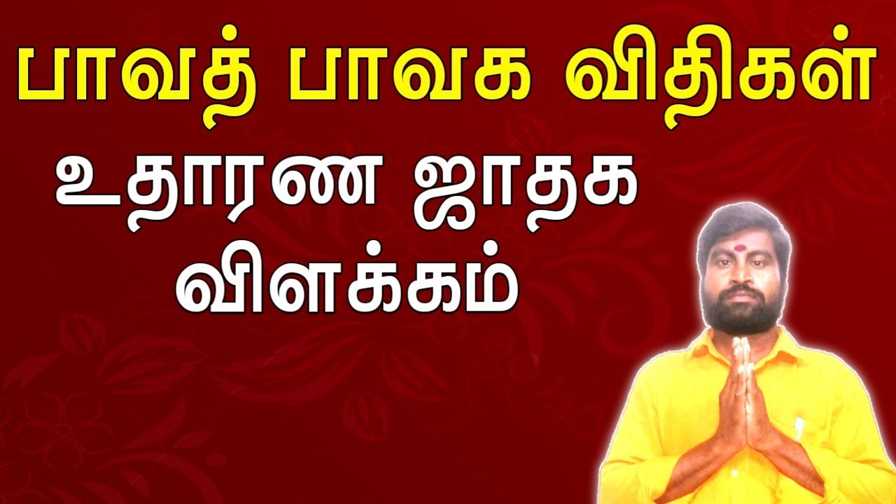 பாவத் பாவக விதிகள் உதாரண ஜாதக விளக்கம் | ஜோதிடர் விஷால் விவர்தன் #astrology