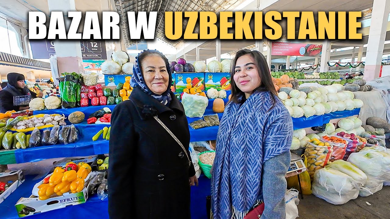 Z babcią na UZBECKIM BAZARZE – Klimat rodem z PRL-u!