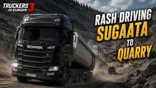 High Speed Truck Crash Risk | TOE3 Quarry Gameplay