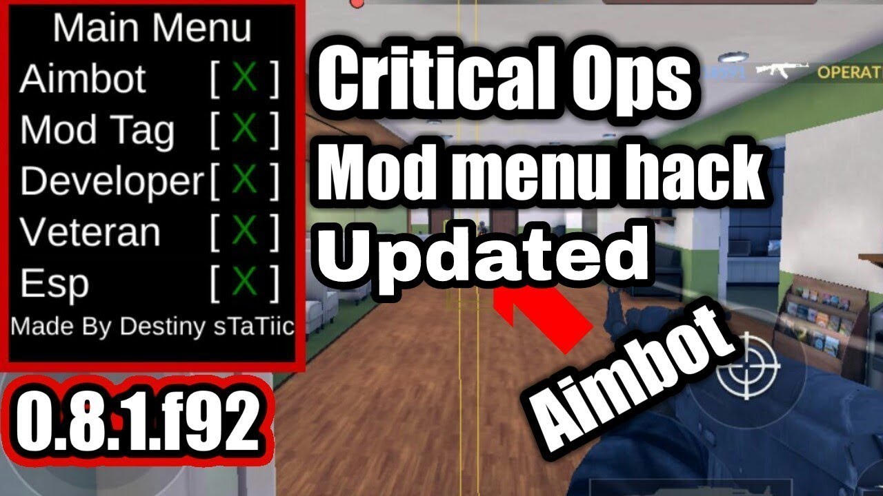 critical ops mod menu