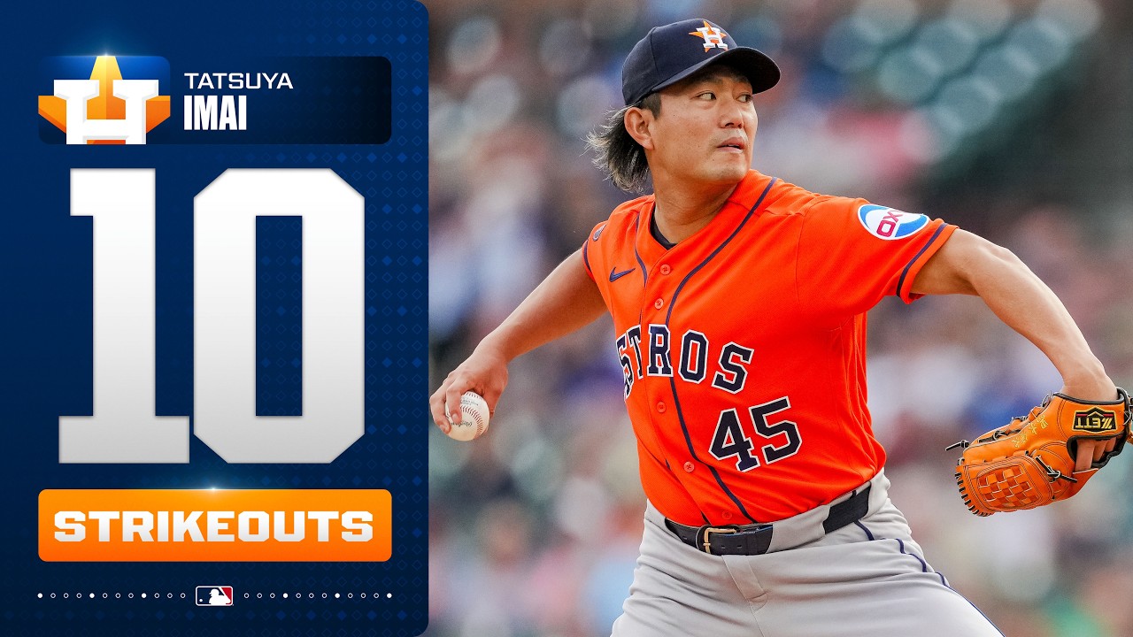 今井翼/TSUBASA IMAI 1ST TOUR 23 TO 24 Tatsuya Imai's DOMINANT 10-K start with Astros 💪 (Back-to-back