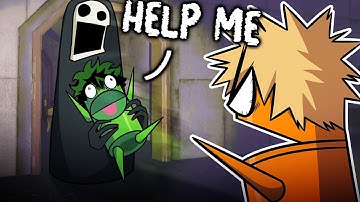 MHA Voice Actors Play The FUNNIEST Horror Game... Again