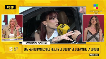 📢 LA JOAQUI CONTÓ DETALLES DEL CRUCE CON WANDA Y VALU CERVANTES