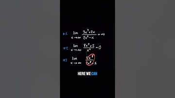 Easiest Way To Evaluate Limits At Infinity