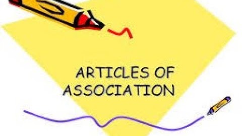 #Class 11 Maharashtra Board Secretarial Practice SP Chapter 4 Articles of Association #aoa PART 5