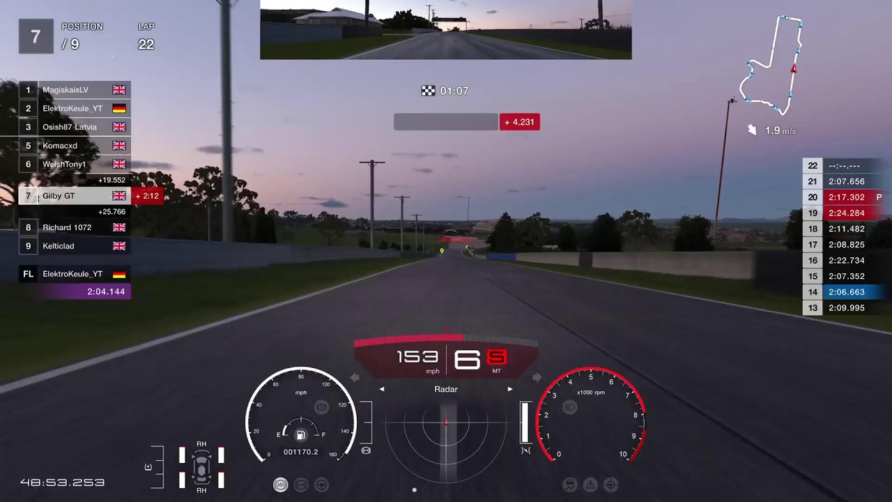 Gran Turismo 7 GTSC Round 6 Bathurst