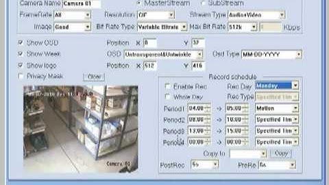 Hybrid nDVR IP Camera Remote Interface Part 1