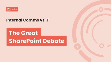 The Great SharePoint Debate - Internal Comms vs IT | Silicon Reef