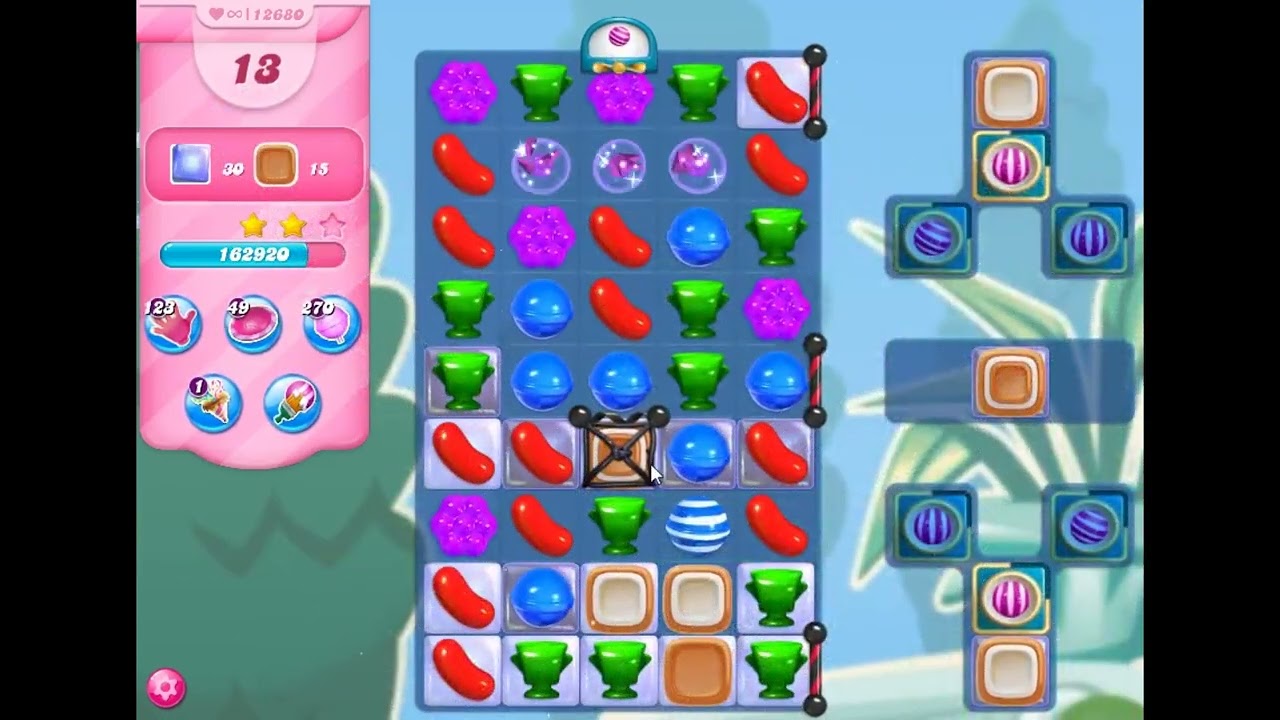 Candy Crush Saga Level 12680 - NO BOOSTERS | SKILLGAMING