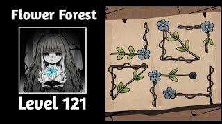 Flower forest - world puzzle level 121 walkthrough solution