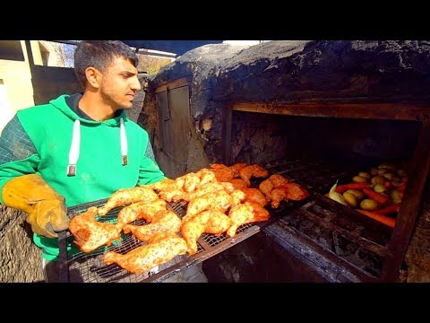 Thumbnail for Palestinian Food - RARE "Zarb" BBQ Arabic Cooking in Bethlehem + STREET FOOD in Palestine!