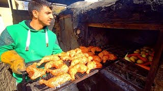 Palestinian Food  RARE 'Zarb' BBQ Arabic Cooking in Bethlehem + STREET FOOD in Palestine!
