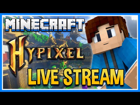 Minecraft Hypixel Skywars PvP, Hunger Games, Build Battle, and Arcade Games Live Stream! #11 - Minecraft Hypixel Skywars PvP, Hunger Games, Build Battle, and Arcade Games Live Stream! #11