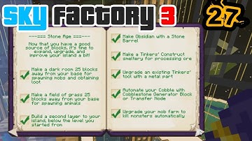 Achieving Achievements ft. Enchanting | Minecraft: New Sky Factory 3 Ep. 27