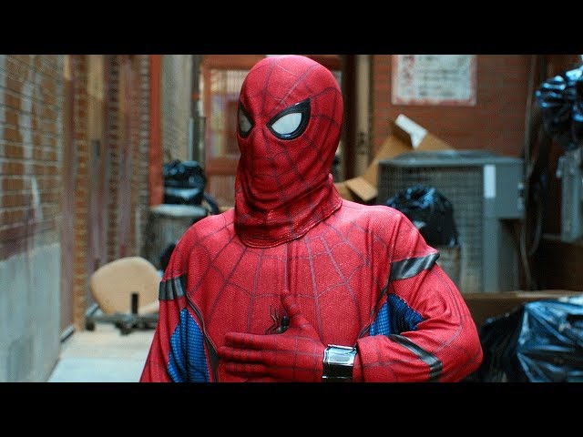 Call Me Spider-Man - Suit Up Scene - Stan Lee Cameo - Spider-Man: Homecoming (2017) Movie CLIP HD class=