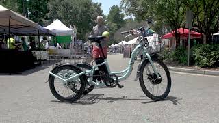 New 3 Wheel Electric Bicycle Tricycle 