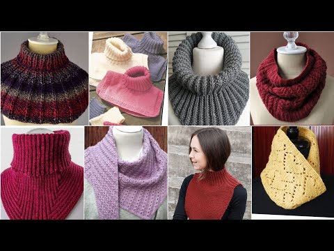 Soo beautifull and mostly demandi Crochet winter neck warmer/neck warmer designes and ideas#short