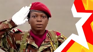 WOMEN'S TROOPS OF BENIN ★ Amazons of Benin ★ Military parade ★
