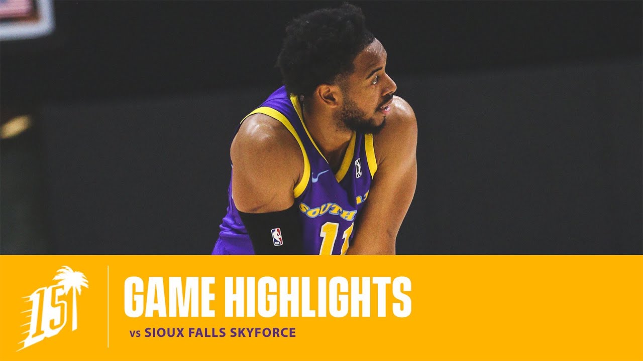 HIGHLIGHTS | Elijah Cain (25 pts, 10-15 FGM-A) vs Sioux Falls