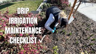 Come Work On Some Drip Irrigation Maintenance With Me! :: Drip Irrigation Maintenance Checklist screenshot 4